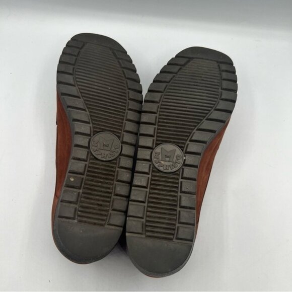 Mephisto Womens Moc Toe Lace Up Shoes Brown Nubuck Leather US 6.5 - Picture 11 of 11